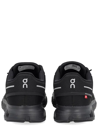 On Cloud 6 Sneakers With Rounded Toe In Black