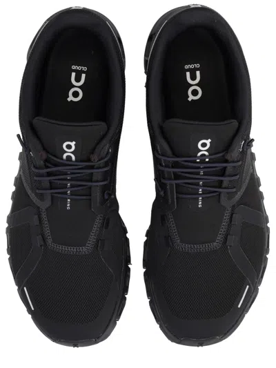 On Cloud 6 Sneakers With Rounded Toe In Black