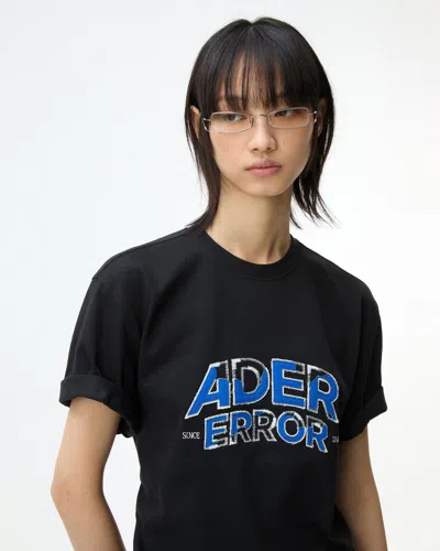 Adererror T Shirts And Polos Black In Black
