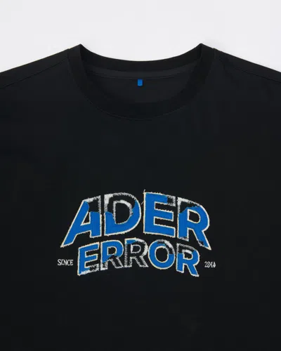 Adererror T Shirts And Polos Black In Black