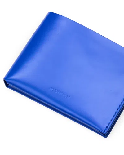 Adererror Voluminous Half-fold Wallet In Blue