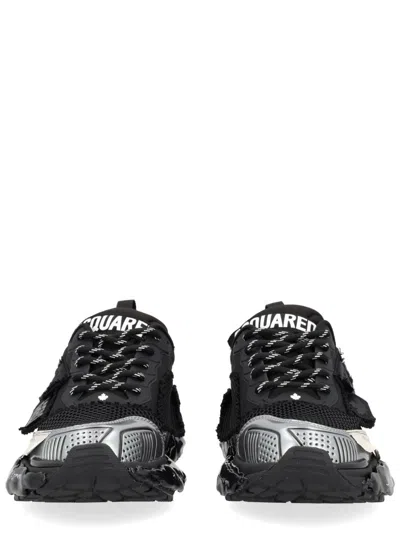 Dsquared2 Faster Lace-up Low Top Sneakers In Multi
