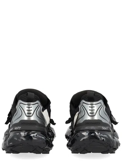 Dsquared2 Faster Lace-up Low Top Sneakers In Multi