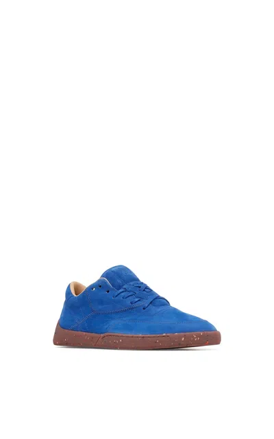 Gabriela Hearst Ohio Slip-on Sneaker In Cobalt Nubuck In Blue