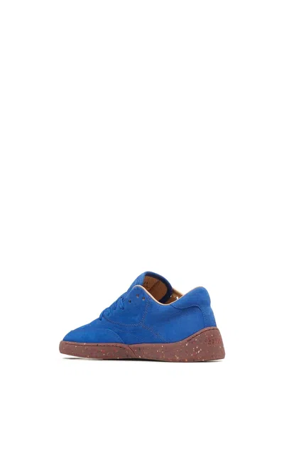 Gabriela Hearst Ohio Slip-on Sneaker In Cobalt Nubuck In Blue