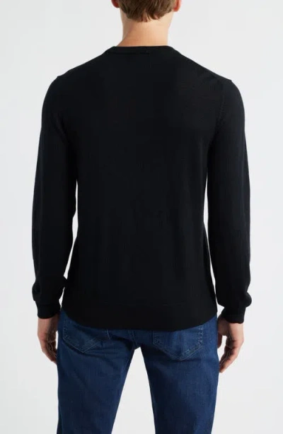Rodd & Gunn York Bay Merino Wool Sweater In Black