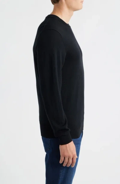 Rodd & Gunn York Bay Merino Wool Sweater In Black