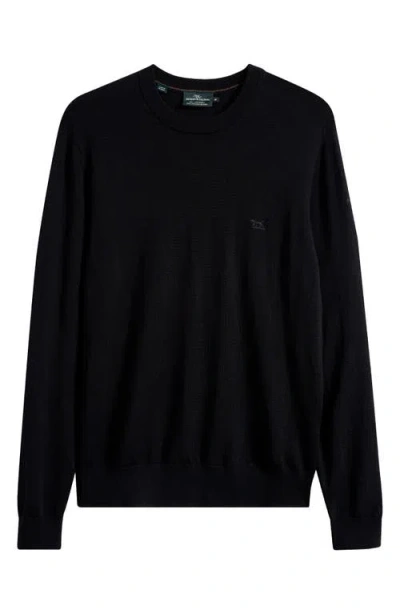 Rodd & Gunn York Bay Merino Wool Sweater In Black