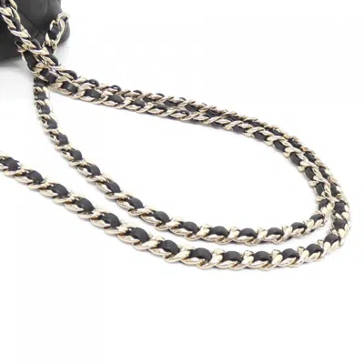 Pre-owned Chanel Black Leather Backpack ()