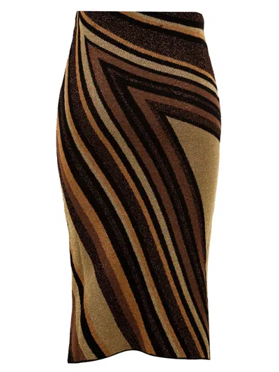 Akep Skirts Multi Colour In Brown