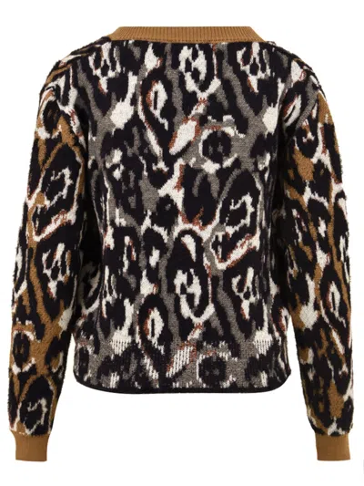 Akep Sweaters Multi Colour In Brown