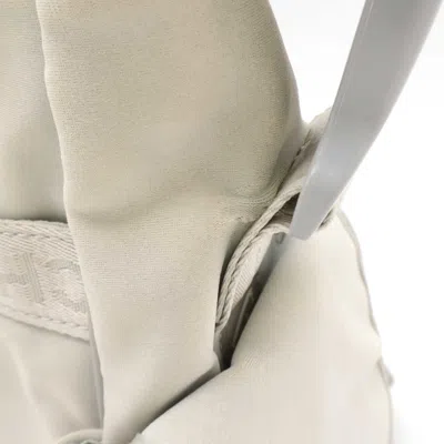 Pre-owned Chanel Sport Light Gray Nylon Shoulder Bag ()