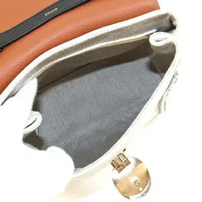 Pre-owned Chloé Ivory Leather Handbag Shoulder Bag ()