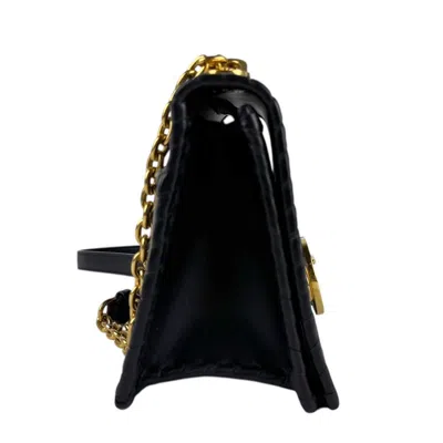 Pre-owned Dior Christian  Black Leather Shoulder Bag ()