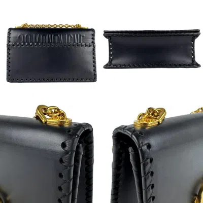 Pre-owned Dior Christian  Black Leather Shoulder Bag ()