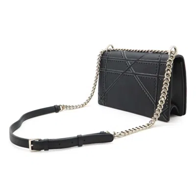 Pre-owned Dior Christian  Black Leather Shoulder Bag ()