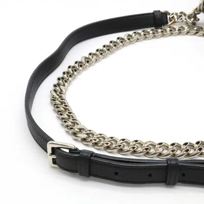 Pre-owned Dior Christian  Black Leather Shoulder Bag ()