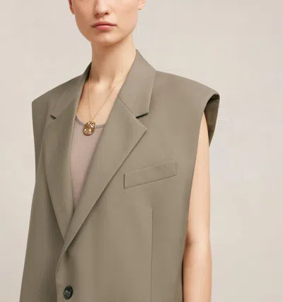 Ami Alexandre Mattiussi Ami Paris Coats Beige In Brown