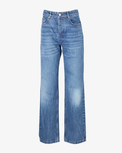 Ami Alexandre Mattiussi Ami Paris Trousers In Blue