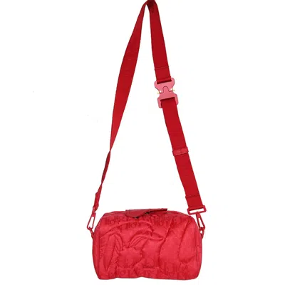 Pre-owned Dior Christian  Red Color Nylon Shoulder Bag ()