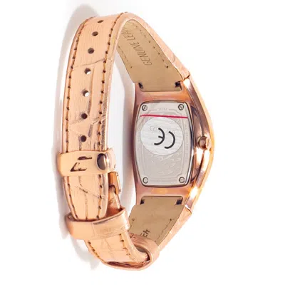 Chronotech Multicolor Leather Watch In Multi