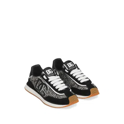 Dolce & Gabbana Logo Sneakers In Black
