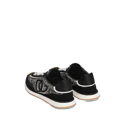 Dolce & Gabbana Logo Sneakers In Black