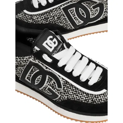 Dolce & Gabbana Logo Sneakers In Black