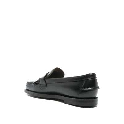 Sebago Black Boots In Black