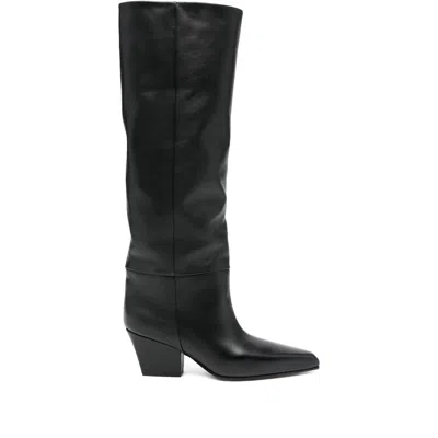Paris Texas Black Boots In Black