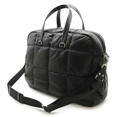 Pre-owned Coach Black Boston Bag Shoulder Bag ()