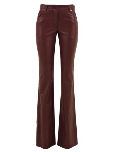 Aniye By Trousers Purple In Brown