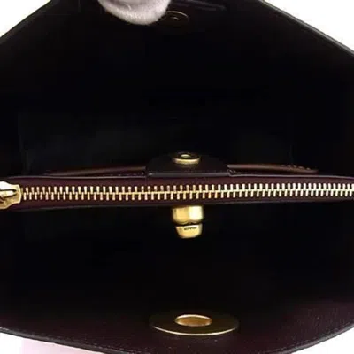 Pre-owned Coach Red Color Leather Handbag Shoulder Bag ()