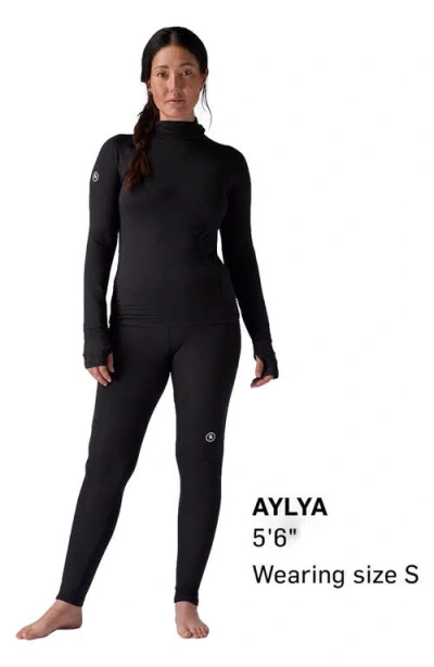 Backcountry Pines Microgrid Ultra-lt Baselayer Balaclava Top In Black