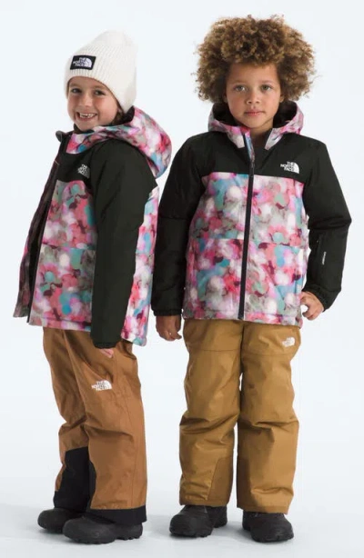 The North Face Kids' Freedom Insulated Waterproof Hooded Jacket In Black