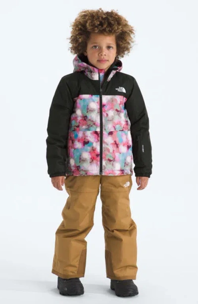The North Face Kids' Freedom Insulated Waterproof Hooded Jacket In Black