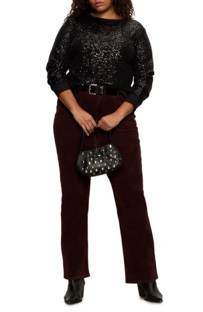 Sanctuary Sparkle Together Sequin Top In Black