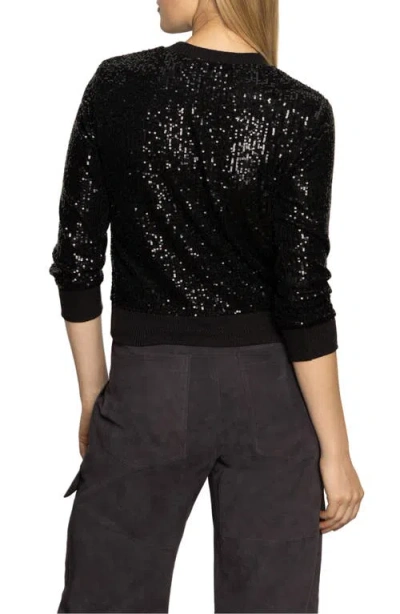Sanctuary Sparkle Together Sequin Top In Black