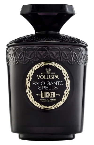 Voluspa Wicked Act Ii Palo Santo Spells Candle 8.5 Oz. In Purple