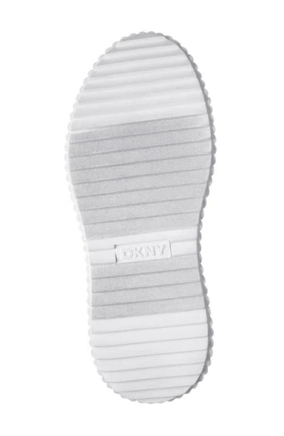Dkny Lobeco Platform Sneaker In White