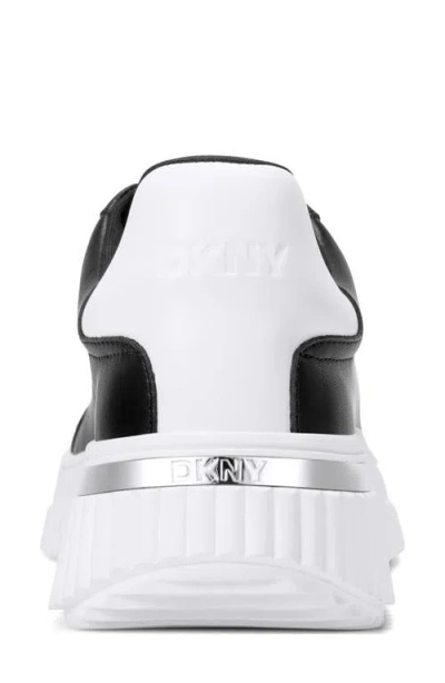 Dkny Lobeco Platform Sneaker In Black