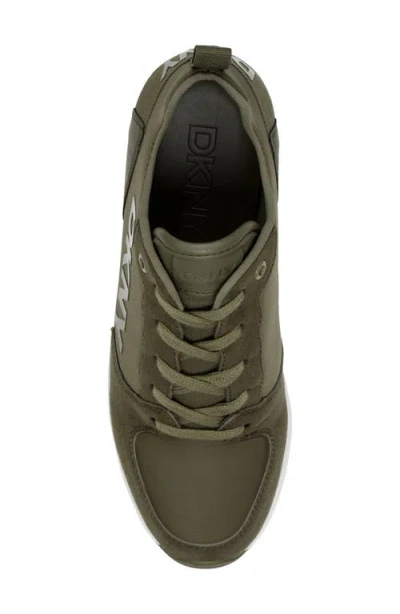 Dkny Women's Cait Wedge Sneaker In Green