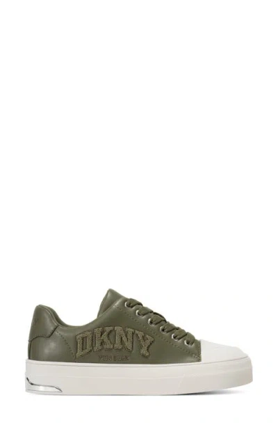 Dkny Women's York Lace Up Sneaker In Green