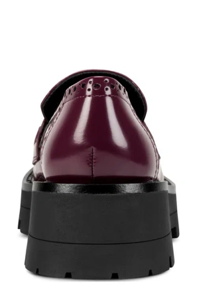 Dkny Women's Sahana Slip-on Loafers In Burgundy