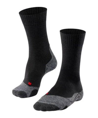Falke Tk2 Explore Hiking Socks In Black