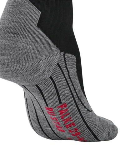 Falke Ru Compression Stabilizing Running Socks In Black