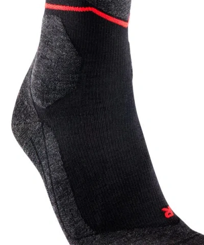 Falke Sk4 Advanced Compression Light Ski Socks In Black