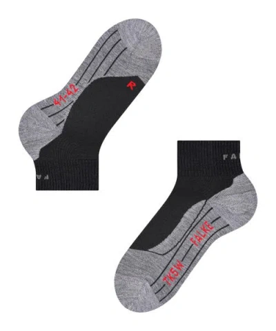 Falke Tk5 Wander Short Hiking Socks In Black
