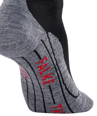 Falke Tk5 Wander Short Hiking Socks In Black