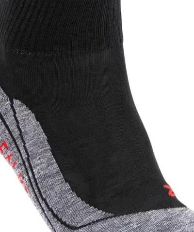 Falke Tk5 Wander Short Hiking Socks In Black